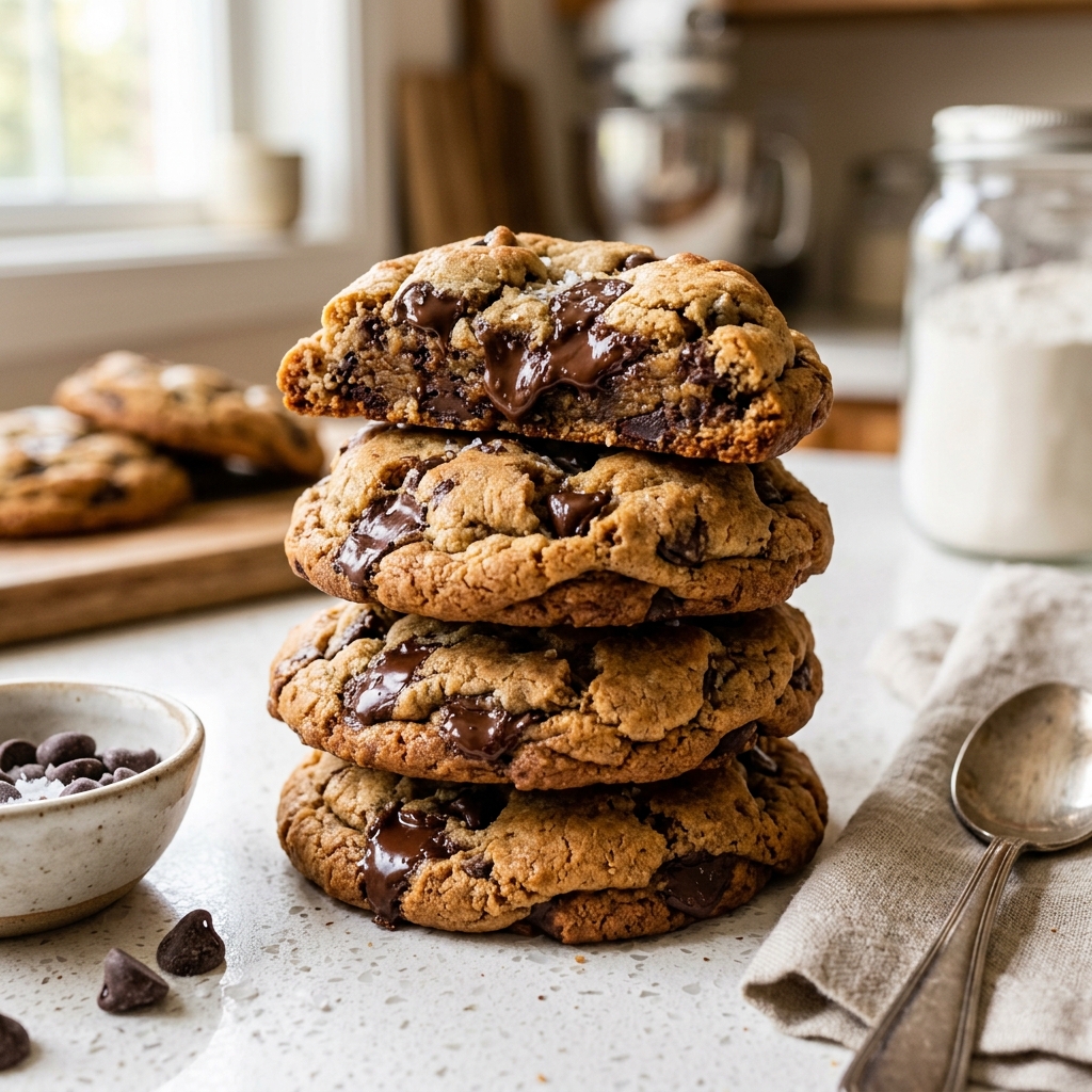 Altitude-Adjusted Chocolate Chip Cookies