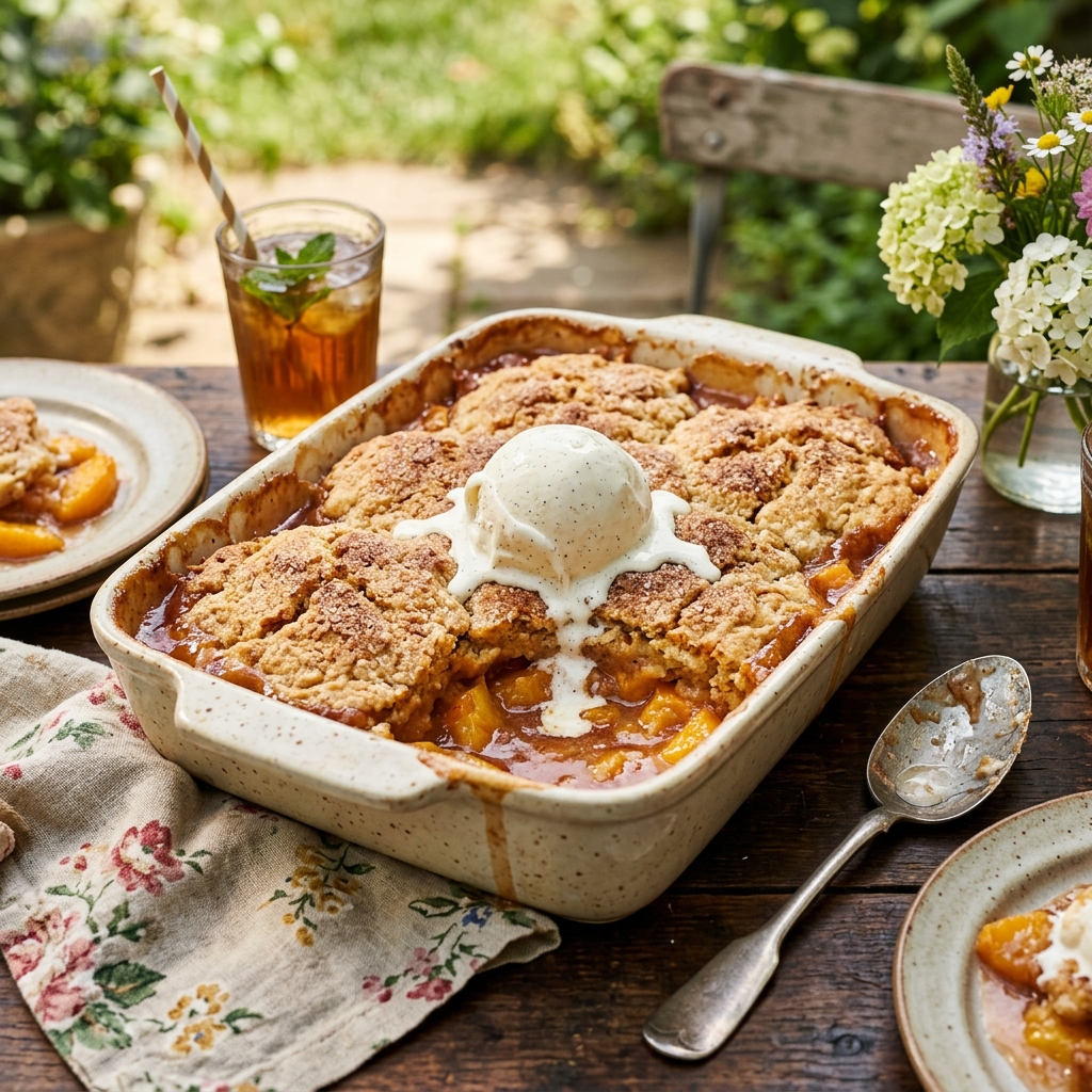 Classic Peach Cobbler