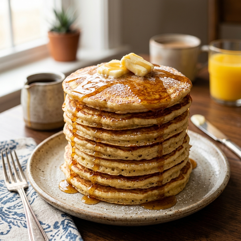Fluffy Buttermilk Pancakes